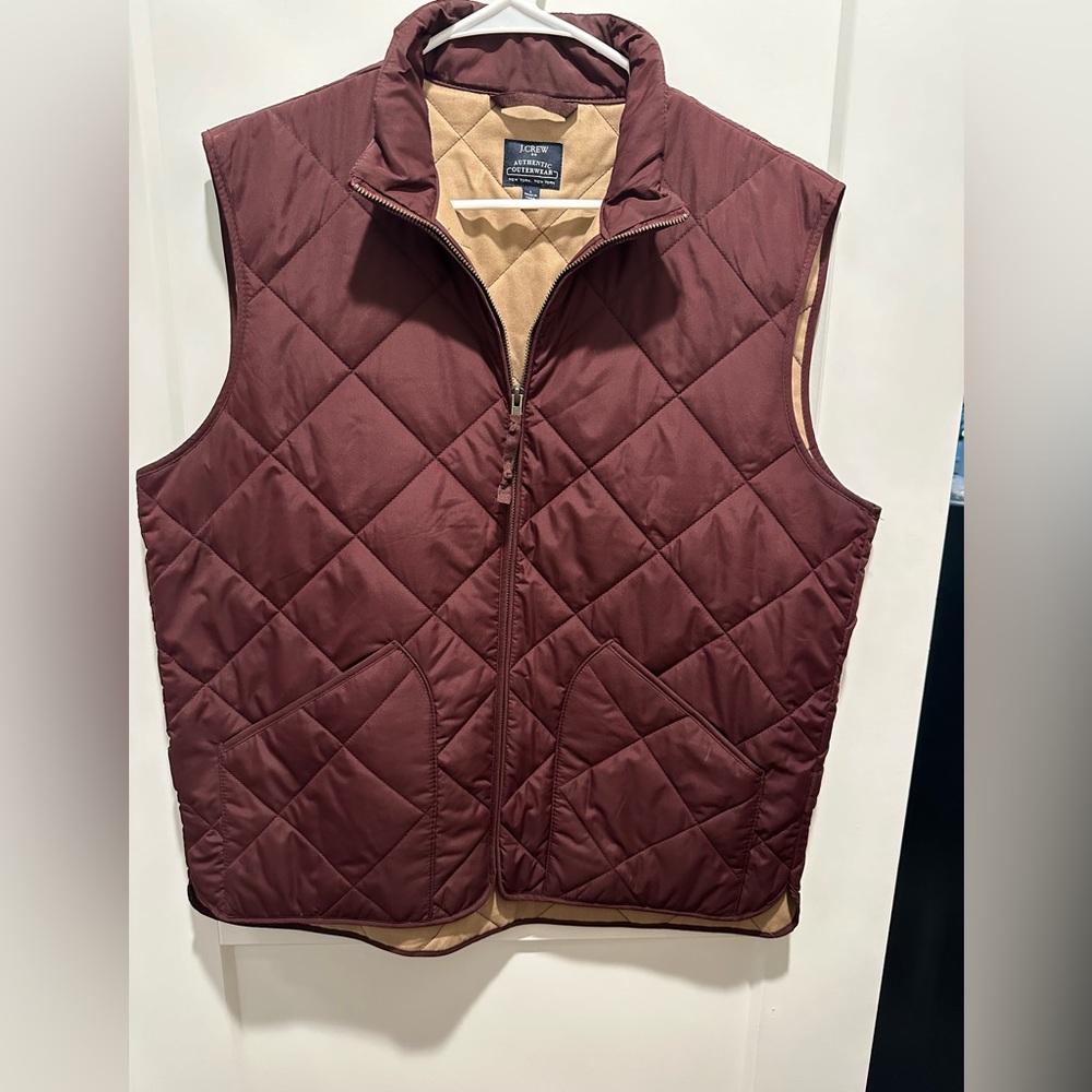 J. Crew Men’s Quilted Vest
